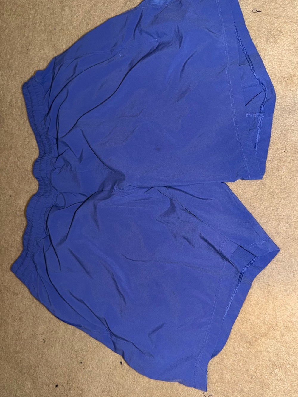 Bright Royal Lululemon Pacebreaker Blue Athletic Shorts